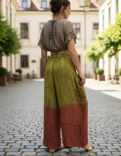Pantalon Liviano Palazzo Importado