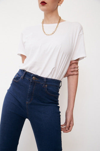 Pantalón Jean Chupín Azul