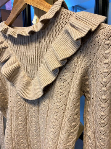 Sweater Importado Cod. 0026 Beige Liso Único