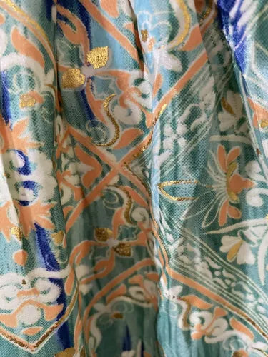 Pollera De Seda Hindú Evasé