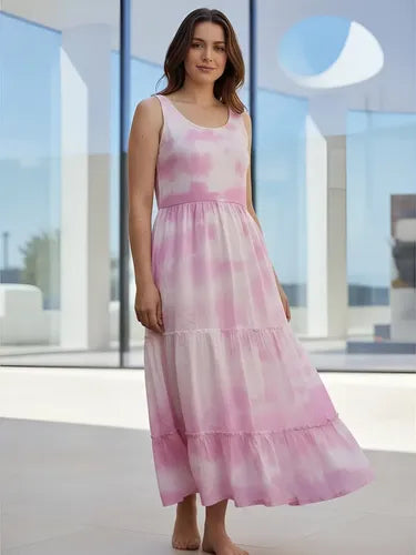 Solero Vestido Con Volados Batik