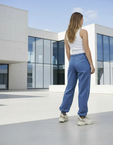 Pantalón Babucha De Jean Denim