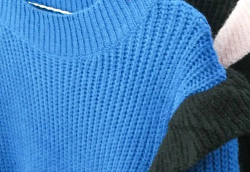 Sweater Con Volados Y Cierres