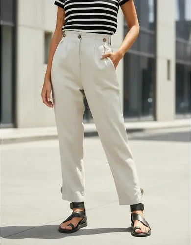 Pantalón De Lino