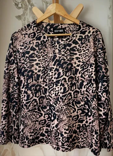 Blusa Remera Manga Larga Oxford Diseño