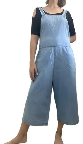 Jardinero Enterito Denim Jean Celeste Lisa M