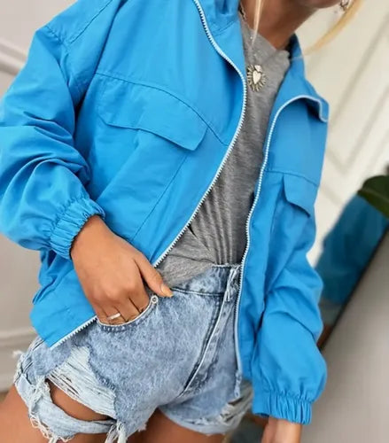 Campera Cargo Rompeviento Nueva De 2da Selección