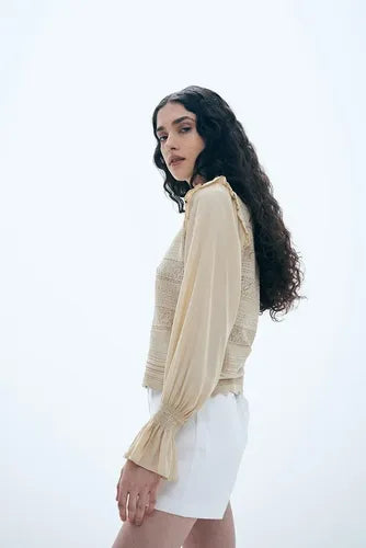 Sweater Tejido Importado Cod. 38 Beige Único