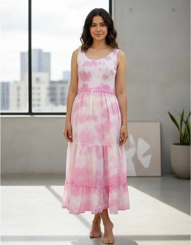 Solero Vestido Con Volados Batik