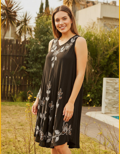 Vestido Solero Importado India Hindú Talle Grande Hasta Xxxl