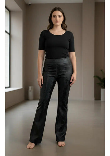 Pantalón Engomado De Reptil