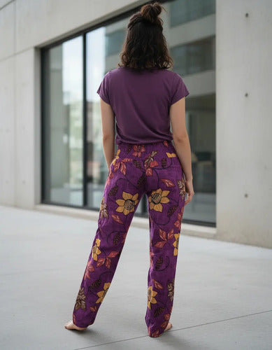 Pantalón Liviano Importado Estampado Colores