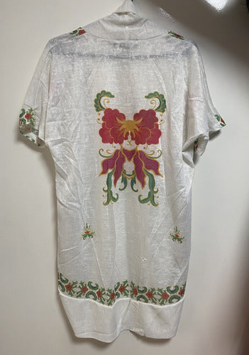 Kimono Manga Corta Estampado