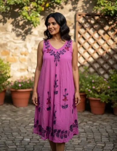 Vestido Solero India Hindú Talle Grande Nuevo 2da Selección