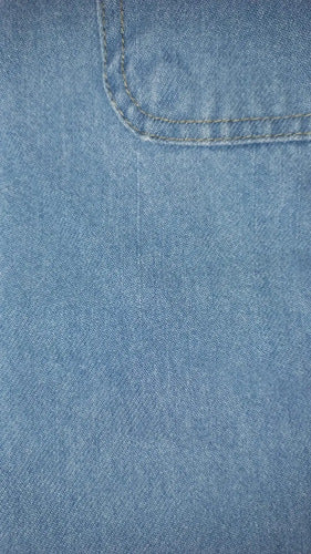 Vestido Jardinero De Jean Denim Nuevo 2da Selección