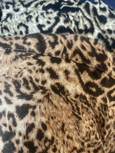 Blusa Camisa Animal Print De Diseño Modelo Grande