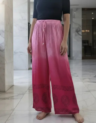 Pantalon Liviano Palazzo Importado