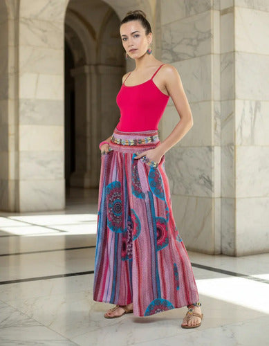 Pantalón Palazzo Extra Ancho