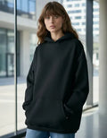 Buzo Oversize Básico Único Negro Lisa