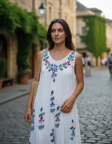 Vestido Solero India Hindú Talle Grande Nuevo 2da Selección