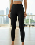 Calza Leggins  Basica Negra Negro Liso S