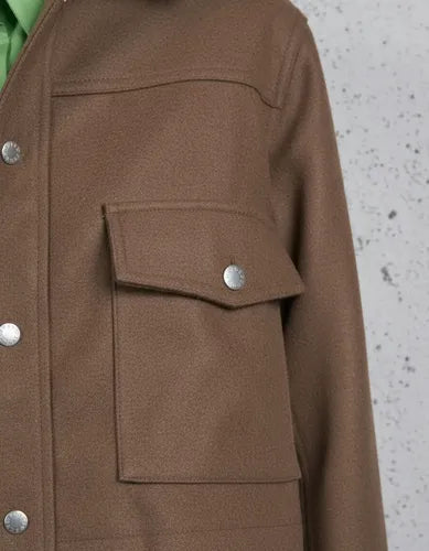 Chaqueta Campera Paño Corta