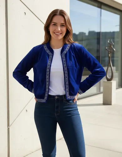 Saco Saquito Importado Chaqueta Velvet