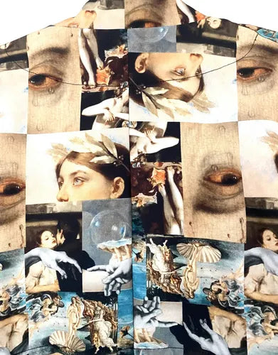 Saco Chaqueta Fiesta Noche Venus Collage Cupido Arte