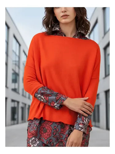 Camisa Camisola Viscosa Con Seda De Diseño Gris S