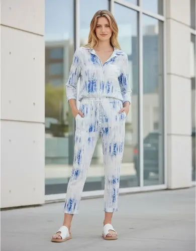 Pantalón Liviano Batik Azul Batik U