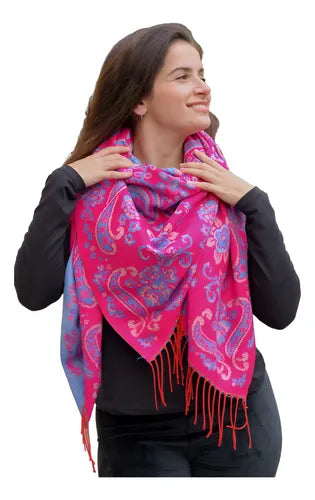 Pashmina Bufanda Bufandon Boho Mandalas Búlgaros Grande