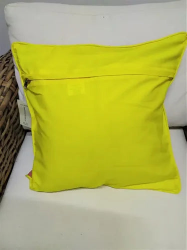 Funda De Almohadón Bordada Importada India 45 X 45