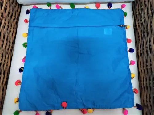 Funda De Almohadón Bordada Importada India 45 X 45