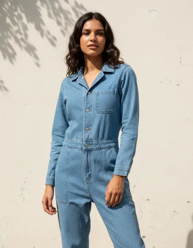Mono Enterito Overall  Denim Jean