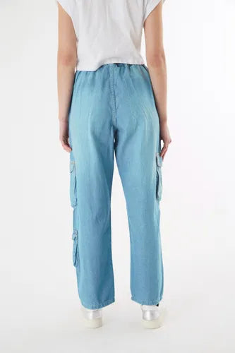 Pantalón Jean Jogger Cargo Denim Nuevo 2da Selección