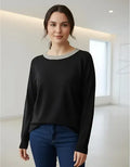 Sweater Tejido Básico Importado Tipo Buzo