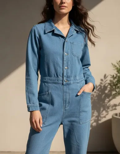 Mono Enterito Overall  Denim Jean