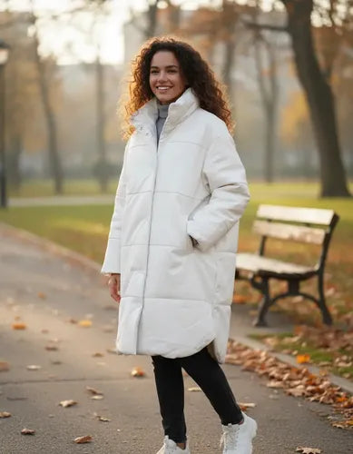 Tapado Campera Puffer Eco Cuero Talle Grande  Hasta 3xl