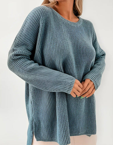 Sweater Pullover Tejido Modelo Grande Xxl Oversize