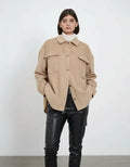 Campera Camisaco De Corderoy Modelo Grande