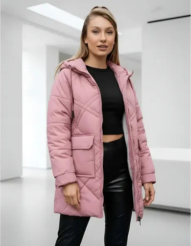 Campera  De Abrigo Puffer Importada Larga
