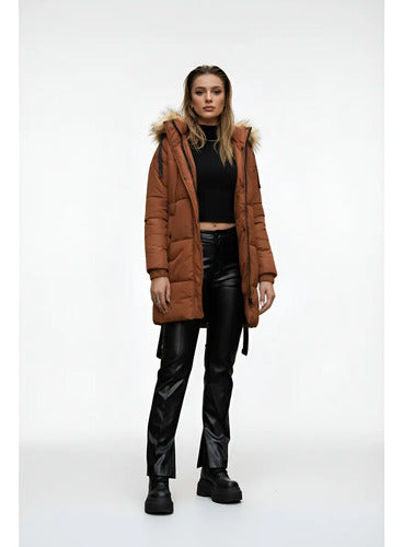 Campera Larga Tapado Abrigo Puffer