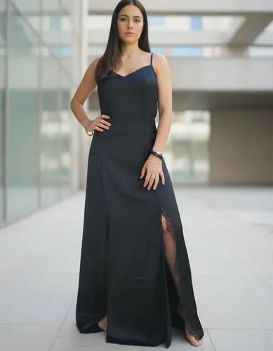 Vestido Largo Fiesta Espalda Descubierta Maxi