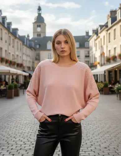 Sweater  Importado Paillettes Lentejuelas
