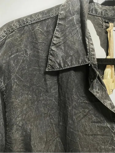 Camisa De Jean Importada Nevada Modelo Grande