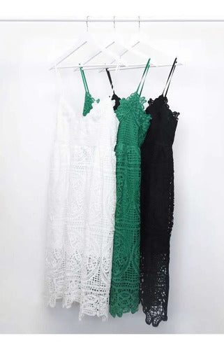Vestido  Solero Importado Fiesta Broderie