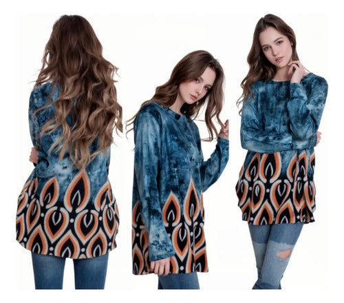Sweater De Lanilla Con Estampa. Importados  Varios Modelos