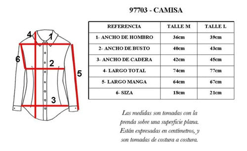 Camisa De Lanilla Estampada