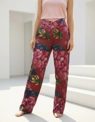 Pantalón Liviano Importado Estampado Colores
