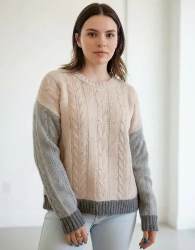 Sweater Tejido Tricolor